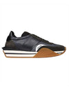 Men's James Low Top Sneakers Black - TOM FORD - BALAAN 1