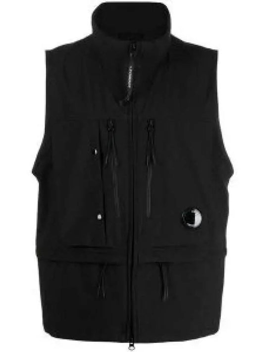 Shell R Utility Vest Black - CP COMPANY - BALAAN 2