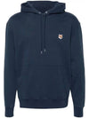 Fox Head Patch Regular Hoodie Navy - MAISON KITSUNE - BALAAN 2