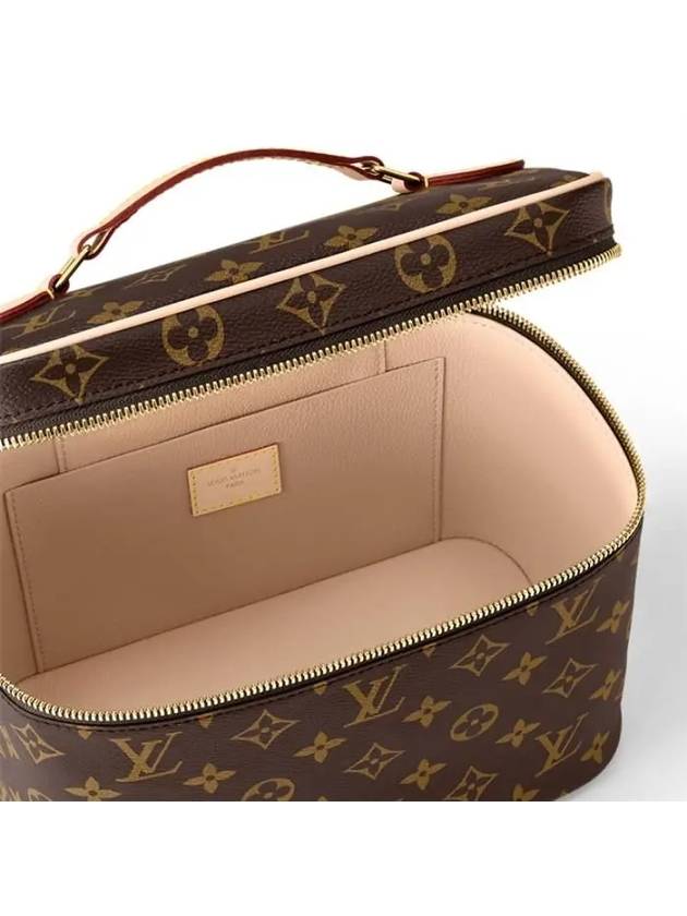 Nice BB Monogram Canvas Pouch Bag Brown - LOUIS VUITTON - BALAAN 7