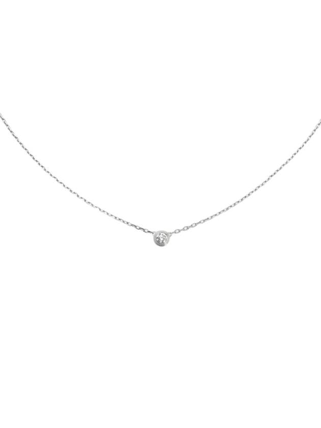 Women's D'amour Small Necklace Silver - CARTIER - BALAAN 1