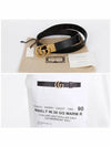 Double G Buckle Reversible Belt Black - GUCCI - BALAAN 8