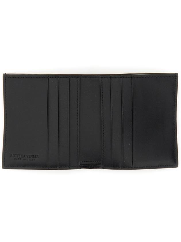 Slim Folder Half Wallet Black - BOTTEGA VENETA - BALAAN 4