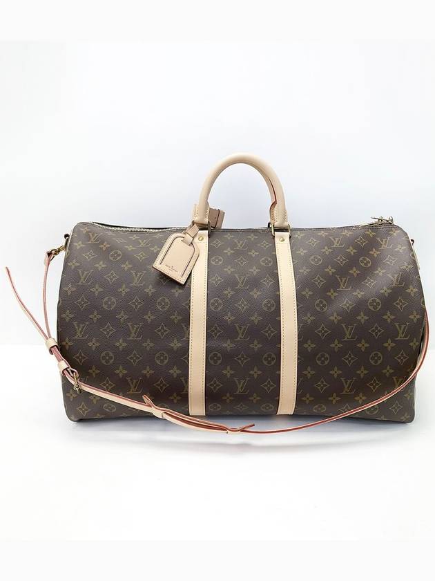 Monogram Keepall 55 Bandouli re Boston Bag 4VLVB23453 - LOUIS VUITTON - BALAAN 1