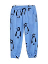 Kids Penguin Fleece Pants Blue 11000092 60 - MINI RODINI - BALAAN 2