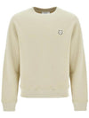 Bold Fox Head Patch Comfort Sweatshirt Beige - MAISON KITSUNE - BALAAN 1