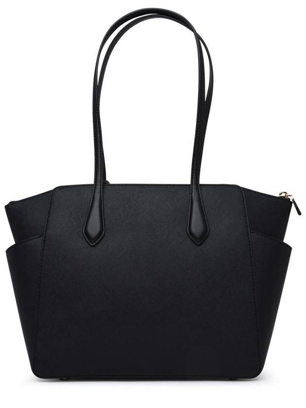 Marilyn Saffiano Medium Tote Bag Black - MICHAEL KORS - BALAAN 4