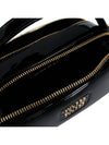 Logo Patent Leather Shoulder Bag Black - MIU MIU - BALAAN 11