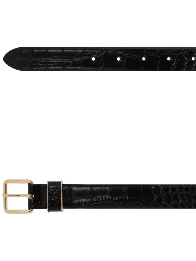 A.P.C. Leather Belt ‘Elsa’, Women's, Black - A.P.C. - BALAAN 4