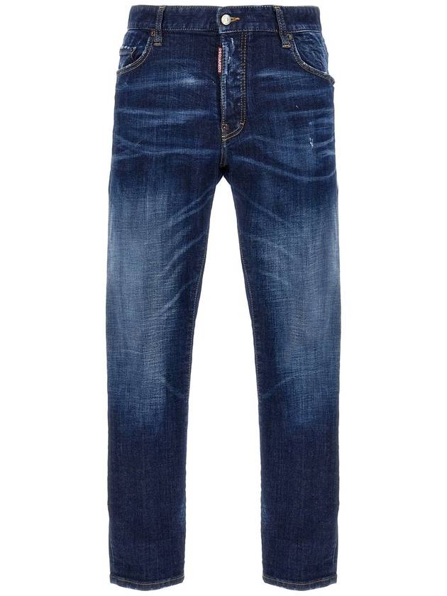 Skater Denim Jeans Blue - DSQUARED2 - BALAAN 2