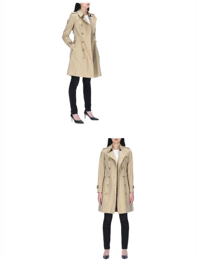 The Mid Length Chelsea Heritage Trench Coat Honey - BURBERRY - BALAAN 5