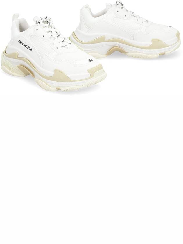 Triple S Low-Top Sneakers White - BALENCIAGA - BALAAN 4