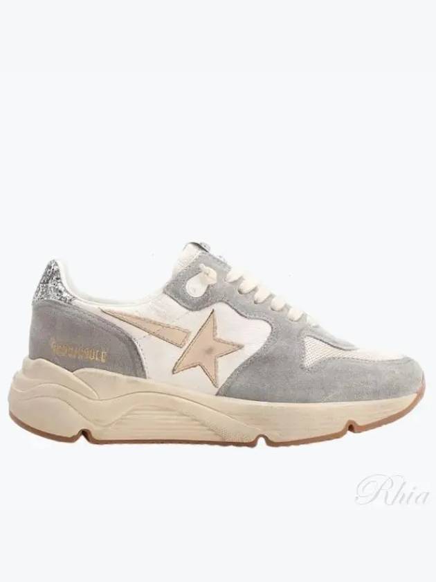 Running Sole Canvas Toe Star Low Top Sneakers Grey - GOLDEN GOOSE - BALAAN 2