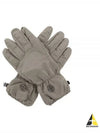 Logo Nylon Gloves Beige - STONE ISLAND - BALAAN 2