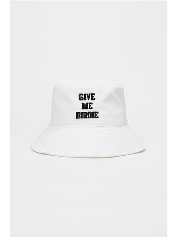 Give Me Buddy Casual Fit Bucket Hat White - GOXO - BALAAN 1