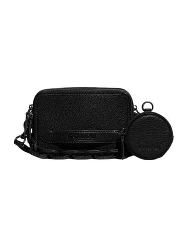 Charter Crossbody Pouch Bag Black - COACH - BALAAN 1