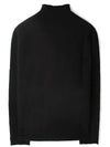 Stellina Mock Neck Lambswool Knit Top Black - STONE ISLAND - BALAAN 3