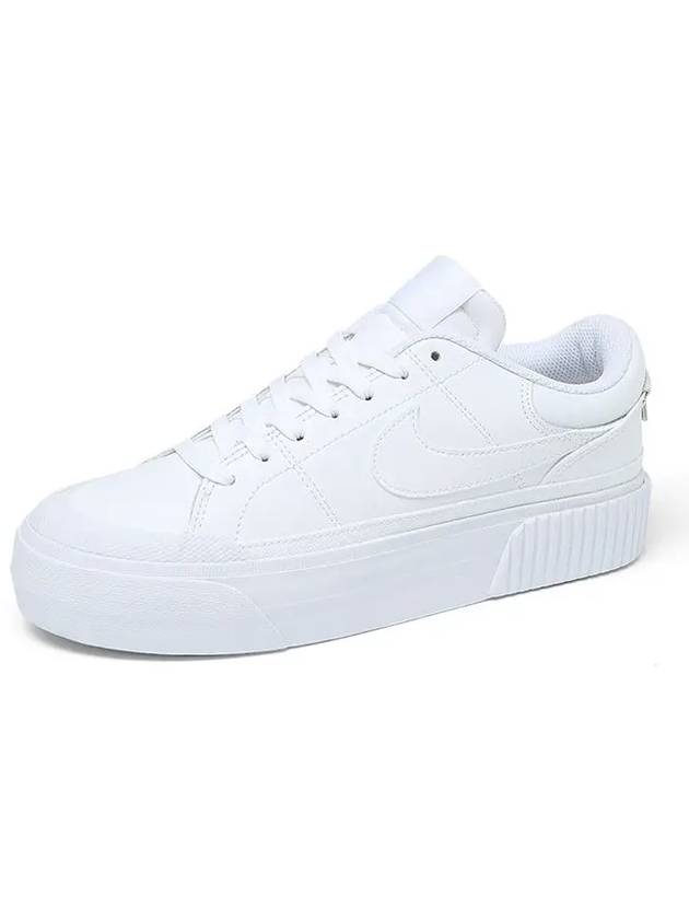 Court Legacy Lift Low Top Sneakers White - NIKE - BALAAN 6