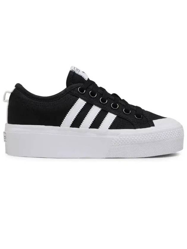 Nizza Platform Low Top Sneakers Black - ADIDAS - BALAAN 3