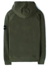 Compass Logo Patch Hoodie Olive - STONE ISLAND - BALAAN 3