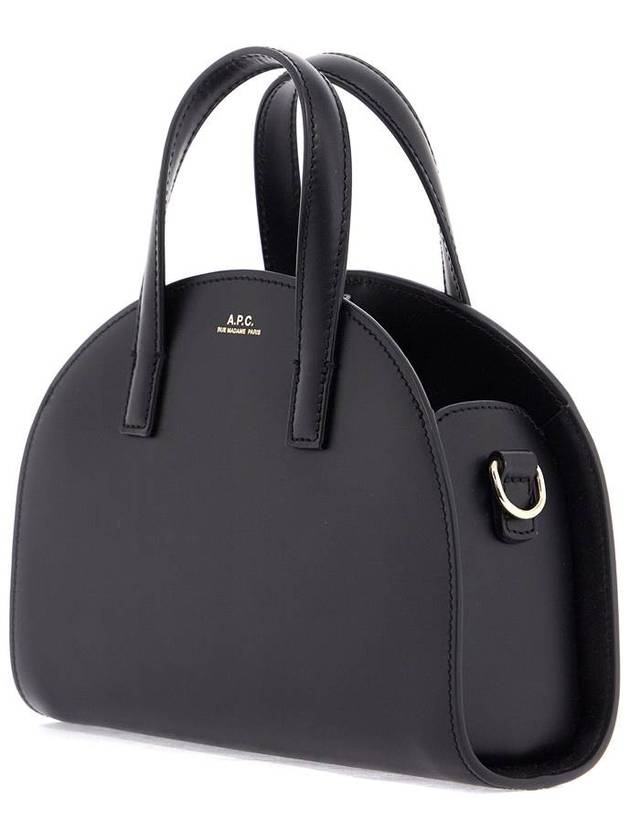 Demi Lune Small Tote Bag Black - A.P.C. - BALAAN 4