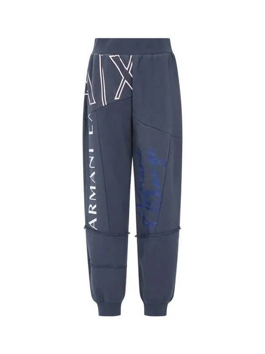 Women s uncut seam line jogger pants charcoal gray 271977 - ARMANI EXCHANGE - BALAAN 1