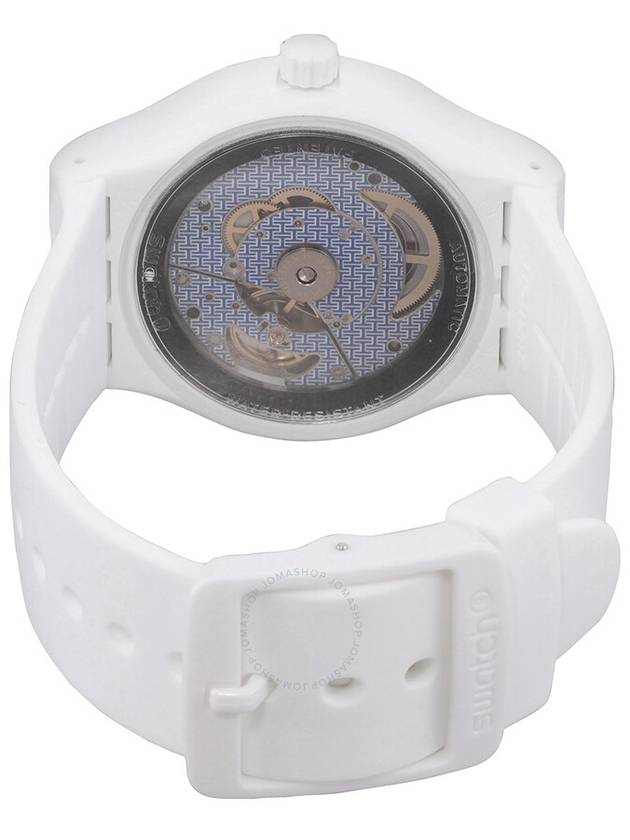 Swatch The Swatch Sistem51 Hodinkee Summer Ed. Automatic White Dial Unisex Watch SUTZ407 - SWATCH - BALAAN 3