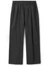 One Tuck Linen Wide Pants Black - INDUST - BALAAN 7