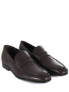 Men's Penny Leather Loafers Brown - TOD'S - BALAAN 3