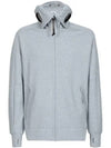 Diagonal Goggles Zip-Up Hoodie Grey - CP COMPANY - BALAAN 2