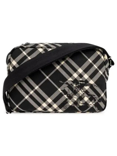 EDK Applique Check Cross Bag Black - BURBERRY - BALAAN 2