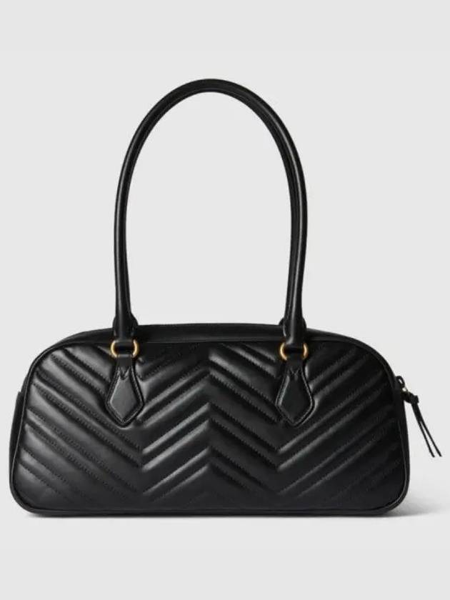 GG Marmont Medium Top Handle Tote Bag Black - GUCCI - BALAAN 3