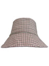 MONBIRDIE Check Bucket Check Bucket Hat PINK - MONBIRDIE GOLF - BALAAN 4