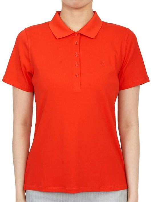 Golf Wear Women s Short Sleeve T Shirt G4LF22K135 POPPY - G/FORE - BALAAN 2