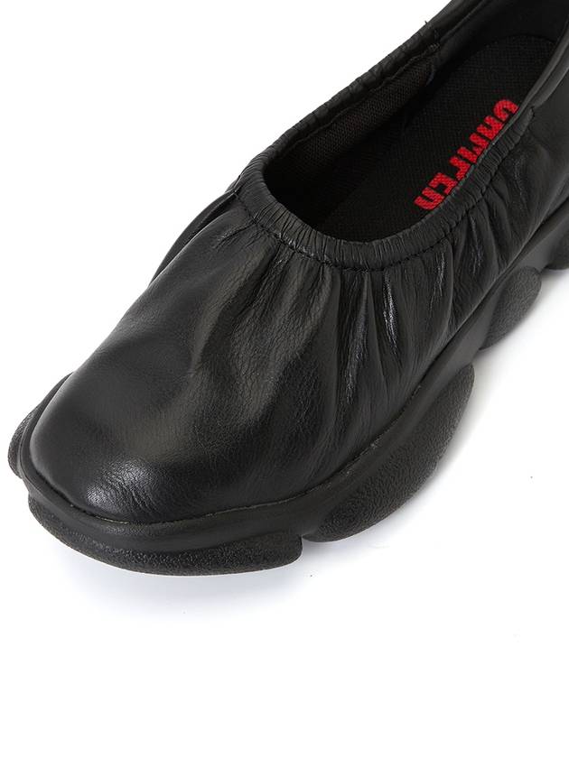 Women's Leather Ballerina Black - CAMPER - BALAAN 8