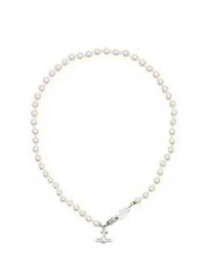 Simonetta Pearl Necklace Silver - VIVIENNE WESTWOOD - BALAAN 2