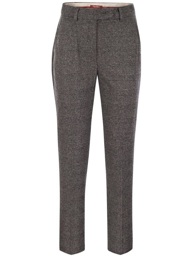 Gerico straight pants gray - MAX MARA - BALAAN 2