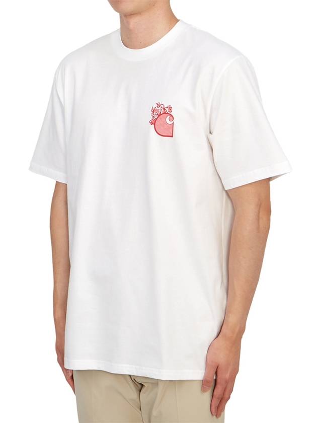 Little Hellraiser Short Sleeve T-Shirt White - CARHARTT WIP - BALAAN 4