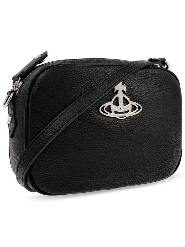 Anna Camera Cross Bag Black - VIVIENNE WESTWOOD - BALAAN 5