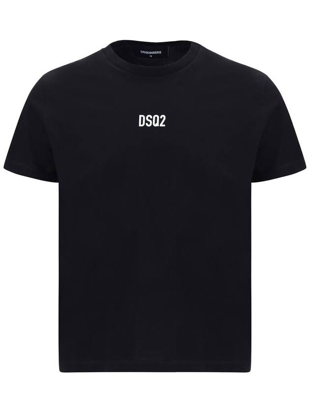 mini logo short sleeve t-shirt black - DSQUARED2 - BALAAN 2