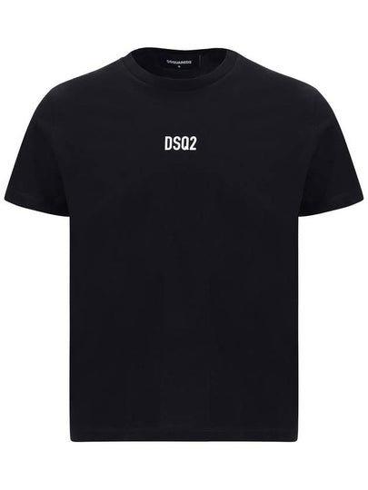 mini logo short sleeve t-shirt black - DSQUARED2 - BALAAN 2