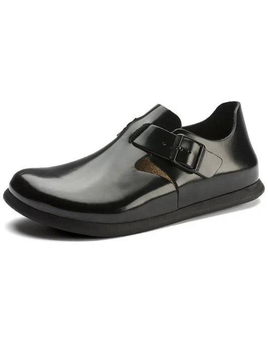 Women's London Shiny Black Narrow 1014641 - BIRKENSTOCK - BALAAN 1