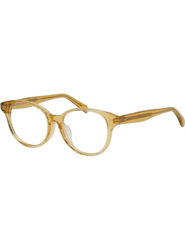 Eyewear Round Eyeglasses Yellow - CELINE - BALAAN 1