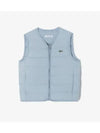 Women's Light Down Vest Light Blue - LACOSTE - BALAAN 2