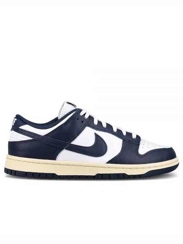 Women's Dunk Low Top Sneakers Midnight Navy - NIKE - BALAAN 2