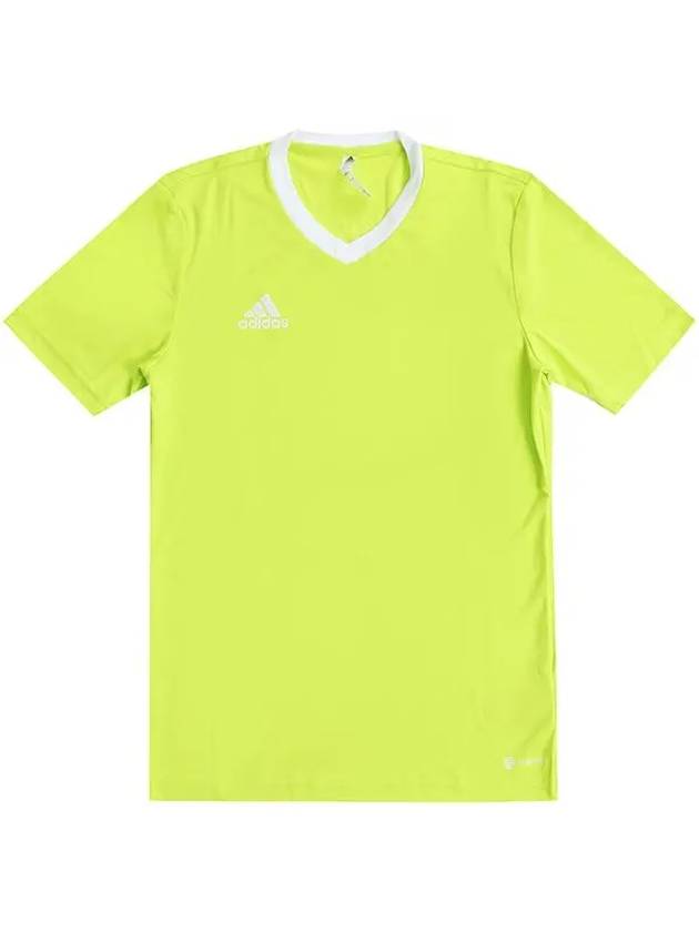 Entrada 22 Short Sleeve T-Shirt Yellow - ADIDAS - BALAAN 3