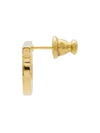 Gancini Earrings Gold - SALVATORE FERRAGAMO - BALAAN 4