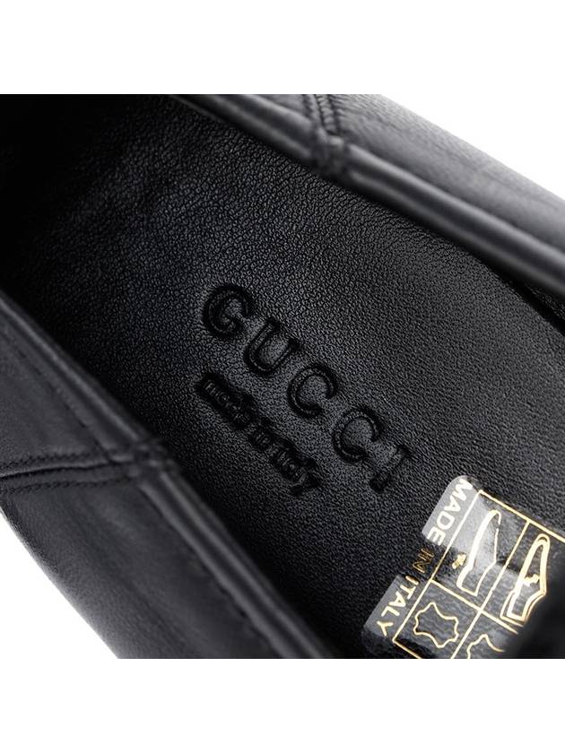 Leather Horsebit Loafers Black - GUCCI - BALAAN 11