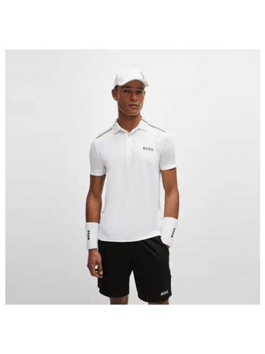 Matteo Berrettini Collection Polo Shirt 50506186 100 - BOSS - BALAAN 1