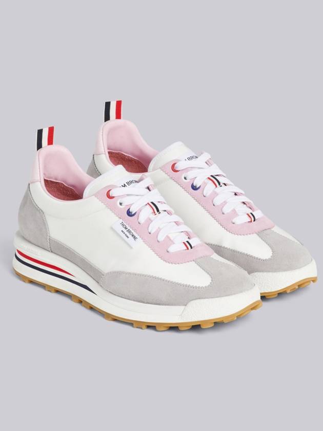 Tech Runner Suede Sneakers MFD228C 06552 680 - THOM BROWNE - BALAAN 2